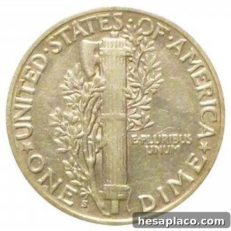 1924-S Mercury Dime