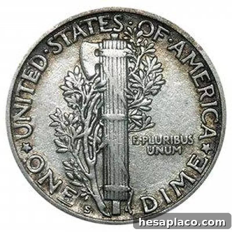 1923-S Mercury Dime