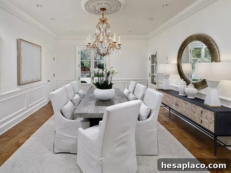 227 Park Lane dining room