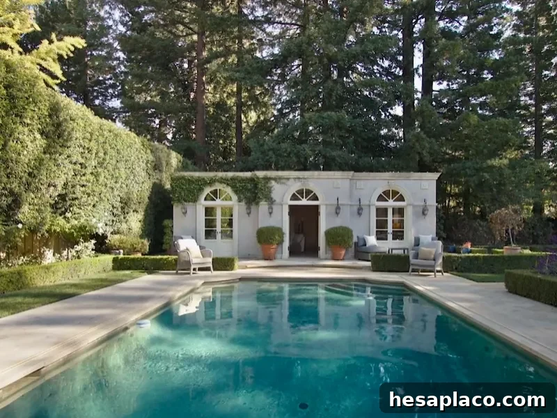 Pool by guest house