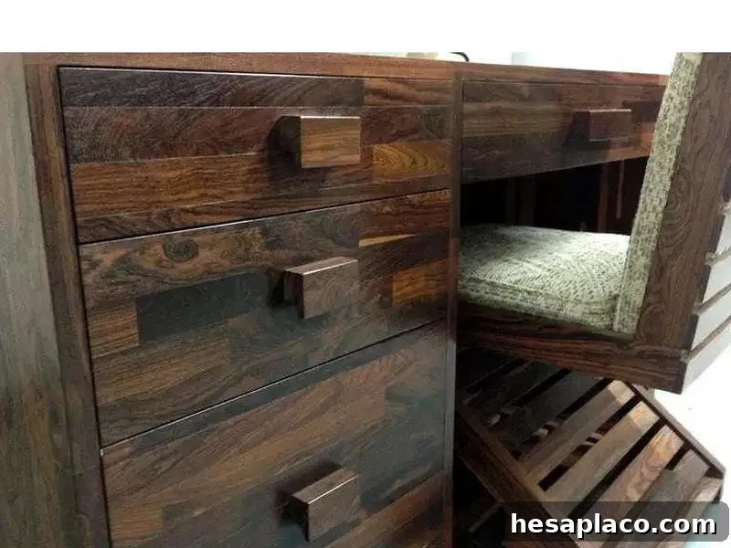 One of the most expensive cocobolo desks