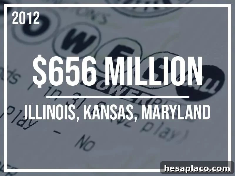 9. Jackpot: $656 Million