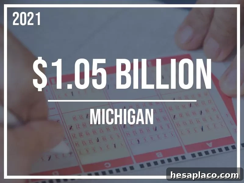 3. Jackpot: $1.05 Billion