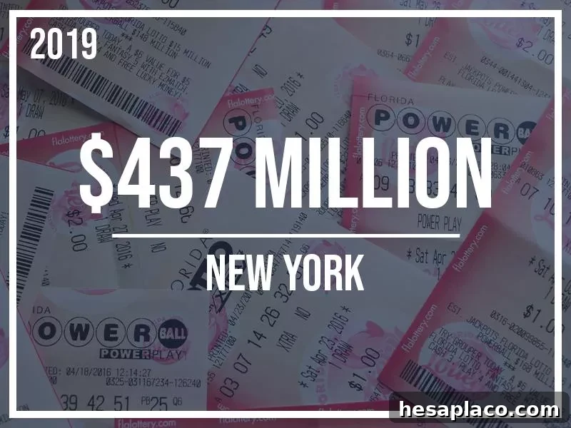 26. Jackpot: $437 Million