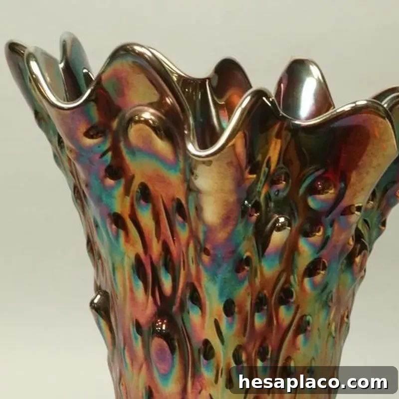 Funeral vase closeup