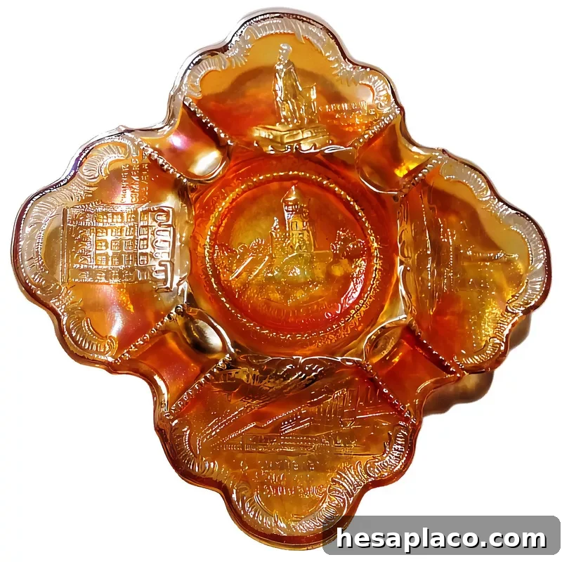 Cleveland Memorial Souvenir Ashtray