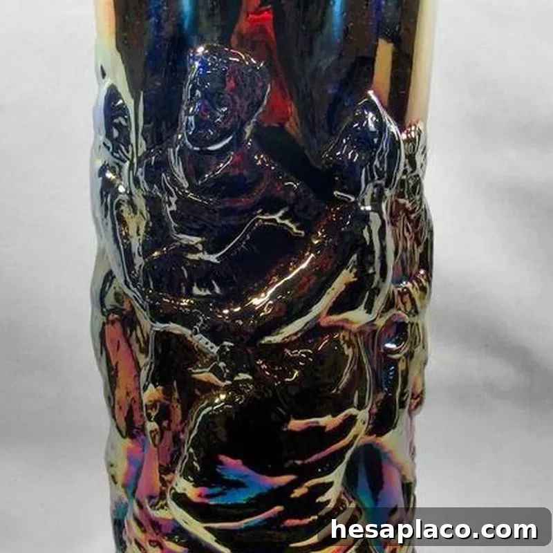 Blue vase