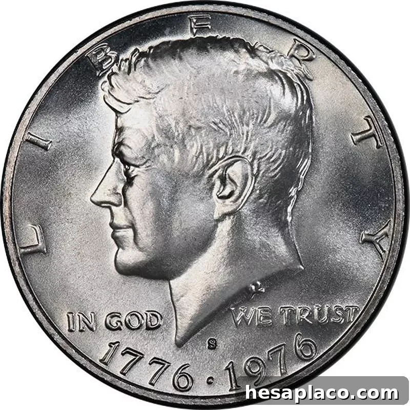 Kennedy bicentennial coin