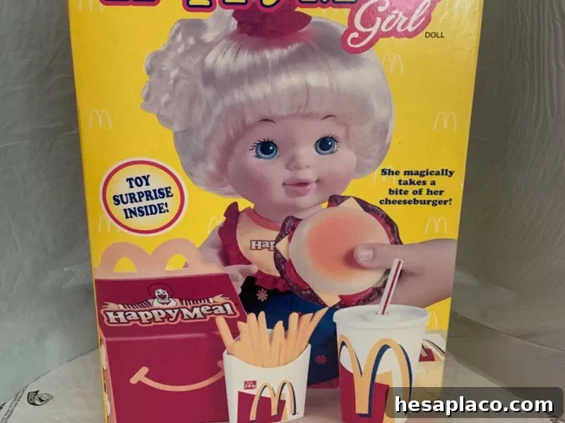 Vintage McDonalds Happy Meal Girl Doll