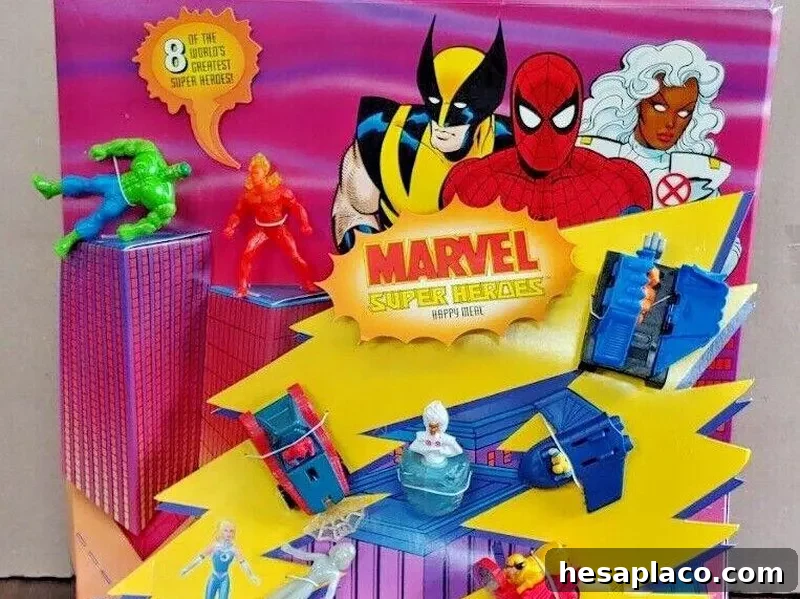 Marvel Comics Vintage 19902 Happy Meal