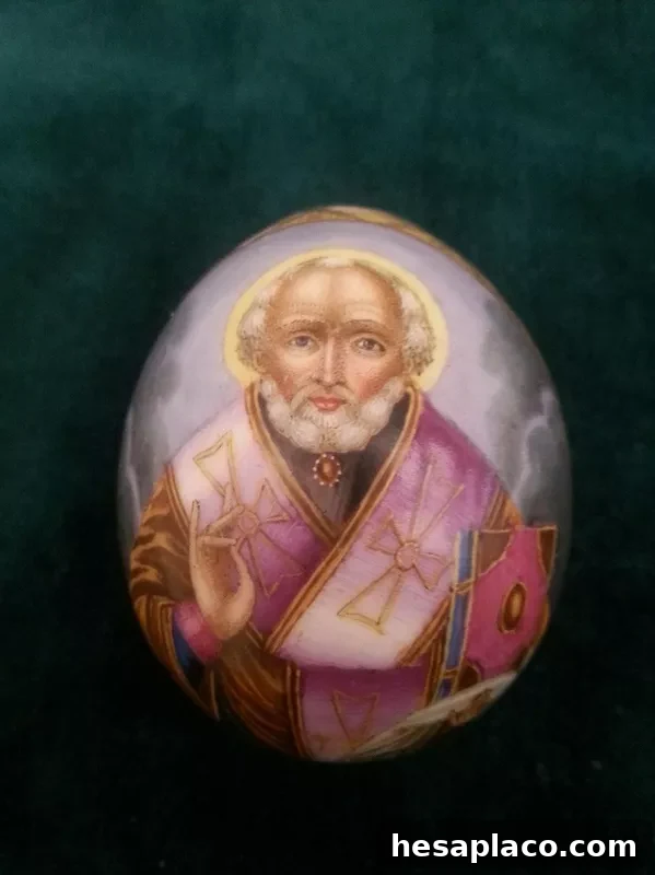 Rare Imperial Russian Porcelain Easter Egg