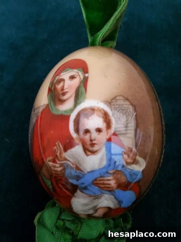 Imperial Russian Porcelain Easter Egg