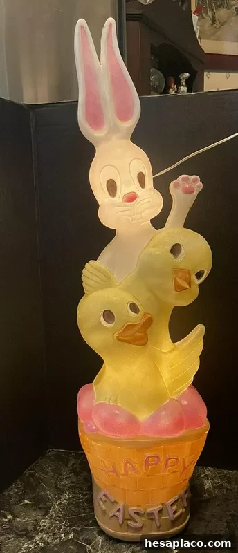 Vintage Don Featherstone Easter Blow Mold