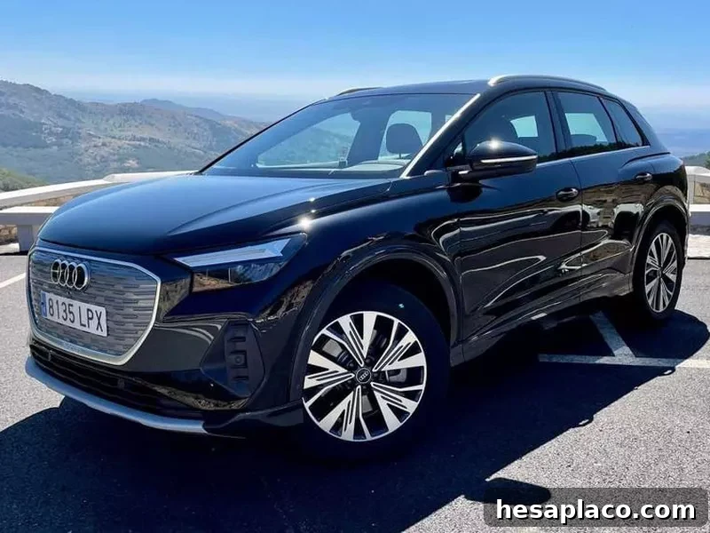 Audi Q4 40 E-Tron front