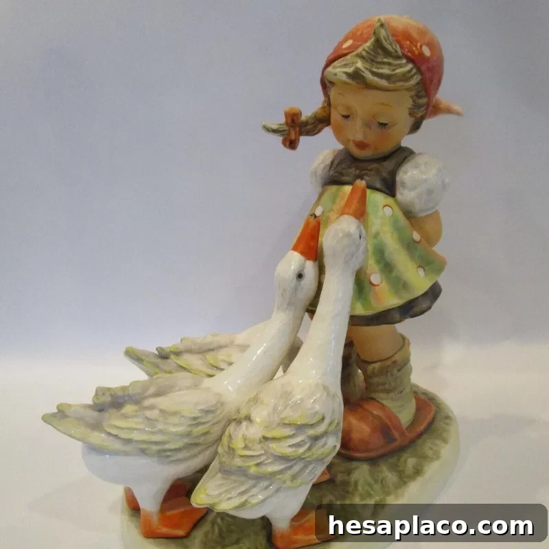 Goose Girl figurine
