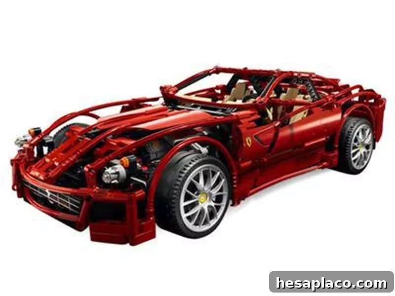Lego Ferrari 599