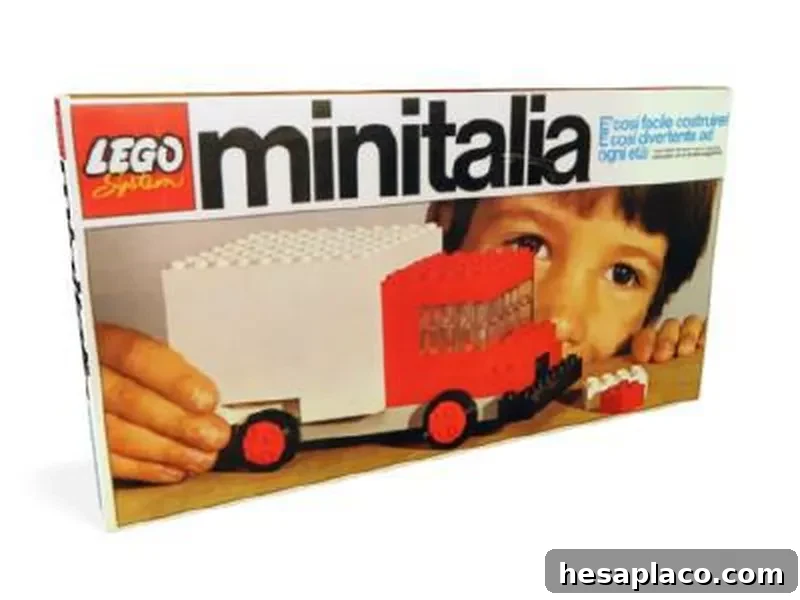 Lego Minitalia Delivery Truck