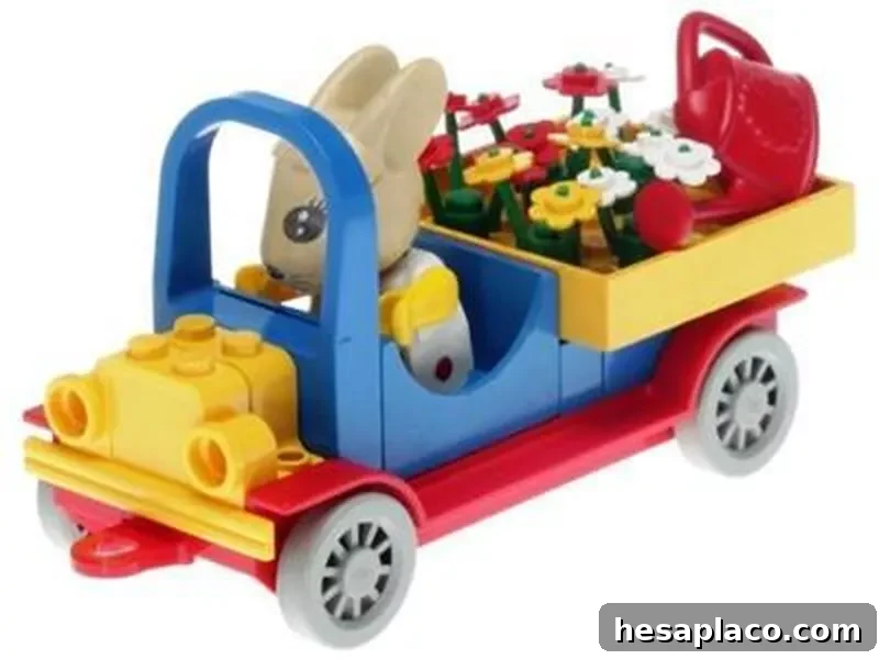 Lego Flower Car
