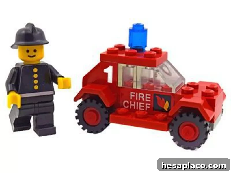 Lego Fire Chief’s Car