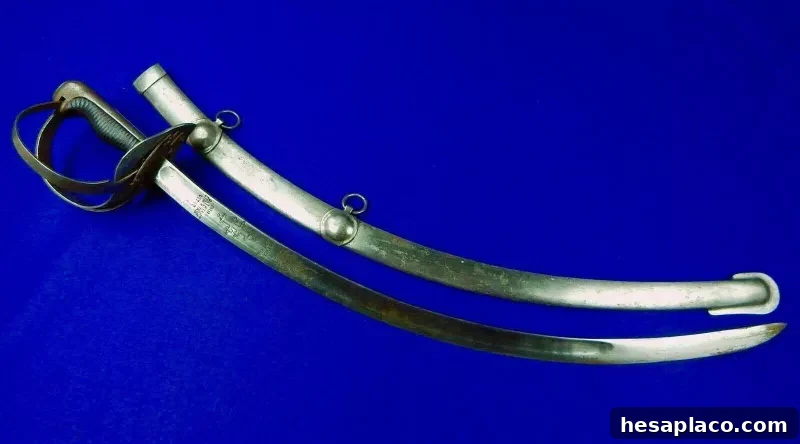 Antique 18 Century Austrian Hungarian Polish Collapsible Guard Cavalry Sword