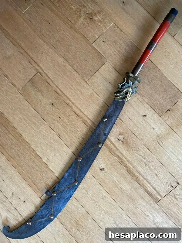 Antique Old Chinese 19-Century Polearm