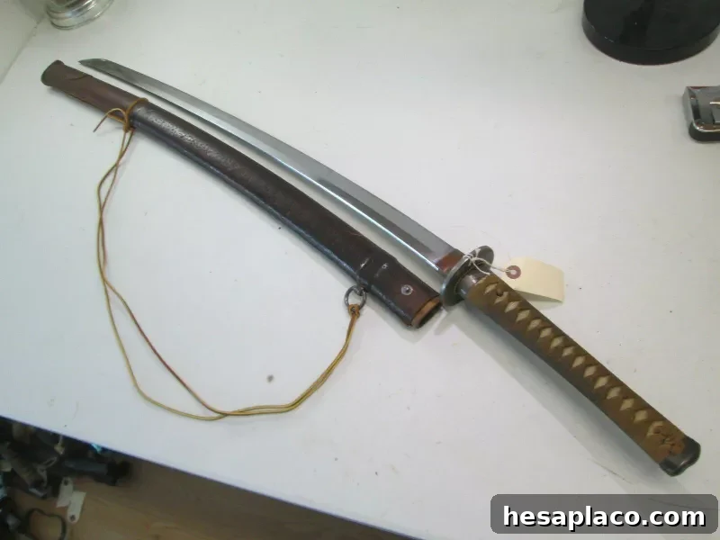 Signed Katsumitsu Katana Long Blade
