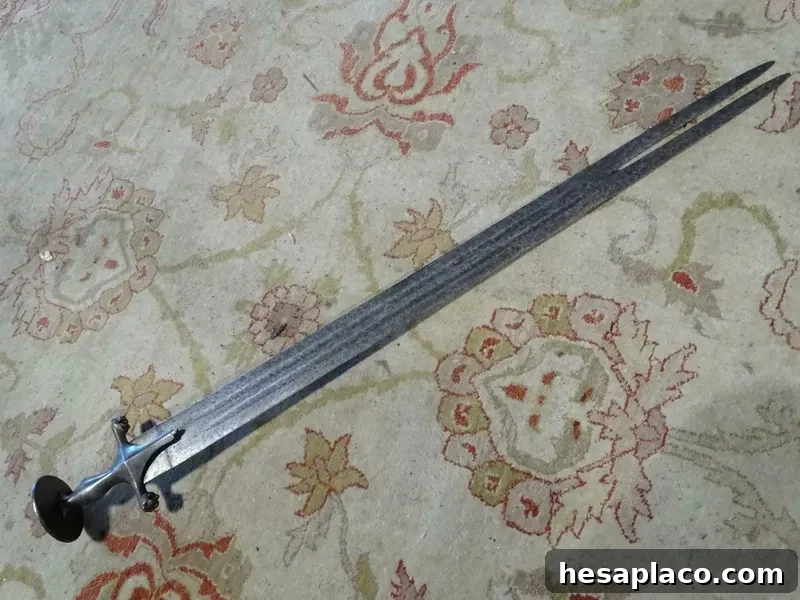 Indo-Persian Double End Blade Sword