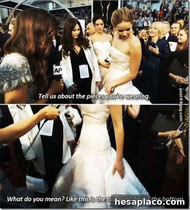 Red carpet oscars meme