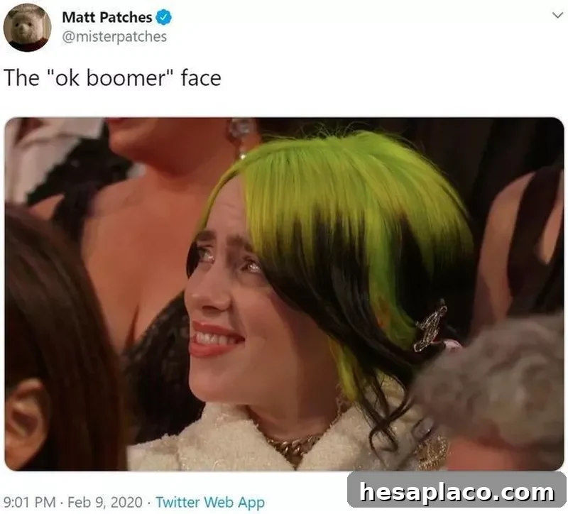Boomer face