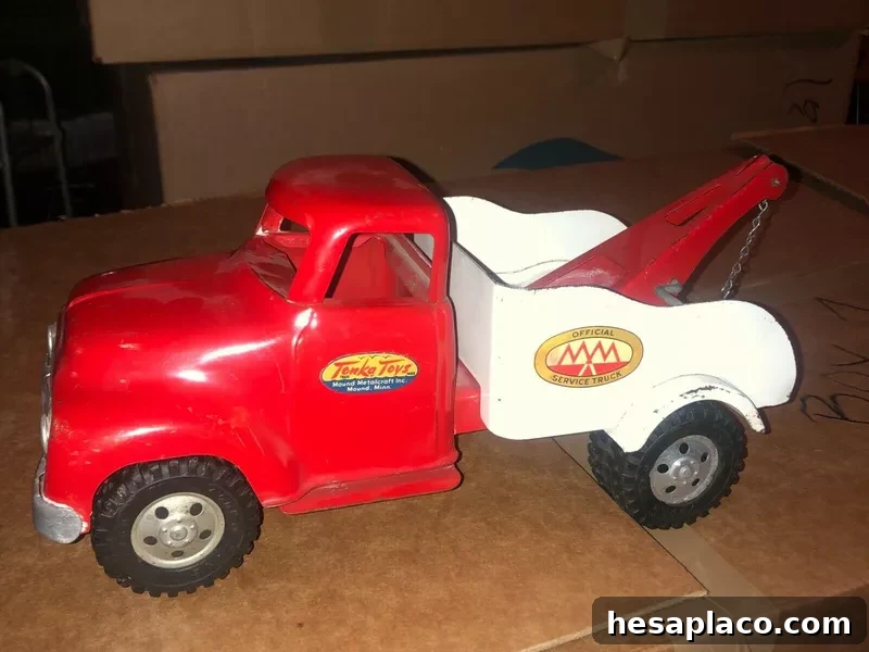 Vintage Tonka 1955 Wrecker Tow Truck