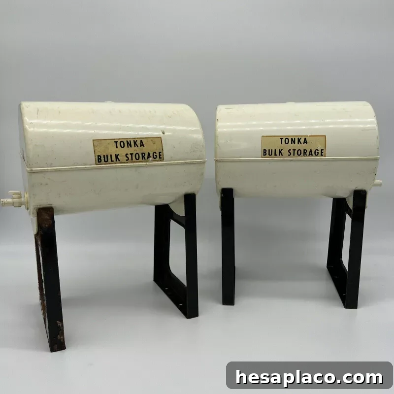 Vintage Tonka Bulk Storage Fuel Tanks