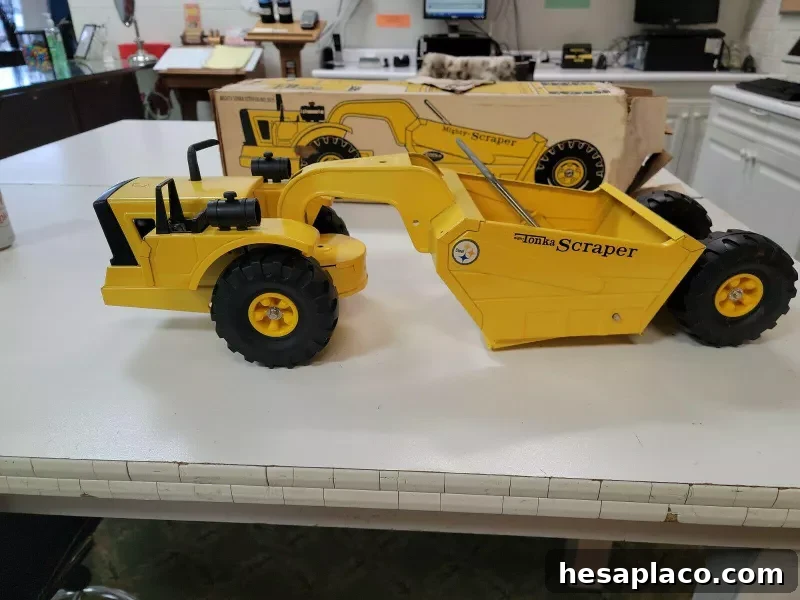 Vintage Tonka Mighty Scraper is Worth Money
