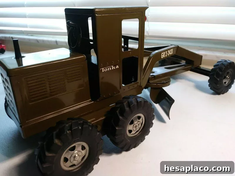 Tonka Vintage Military Grader