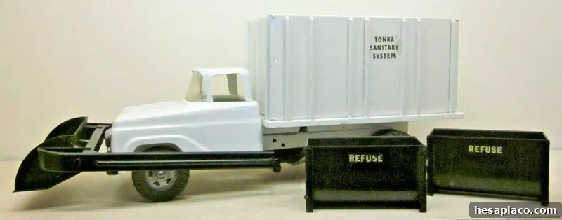 Vintage Tonka Toys Sanitary Service Truck