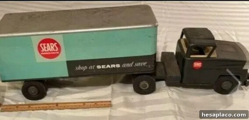 Tonka Structo Sears Roebuck Trailer Truck