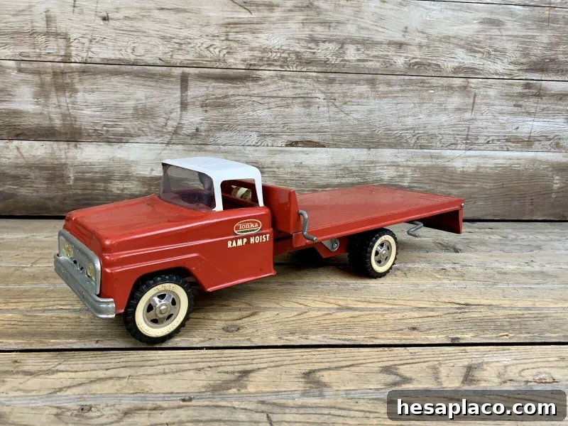 Vintage Tonka Roll-Back Truck No. 640