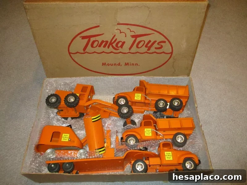 Tonka B-210 Road Builders Set