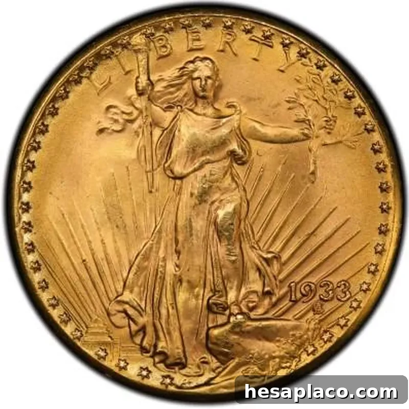 1933 Saint Gaudens Double Eagle