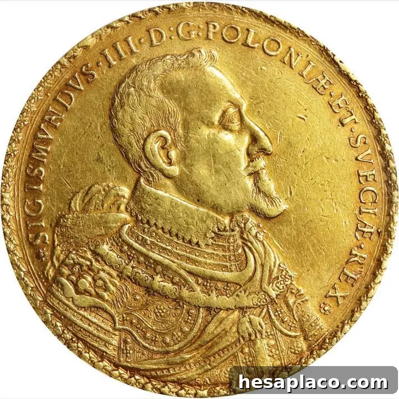 1621 Polish Ducats Coin