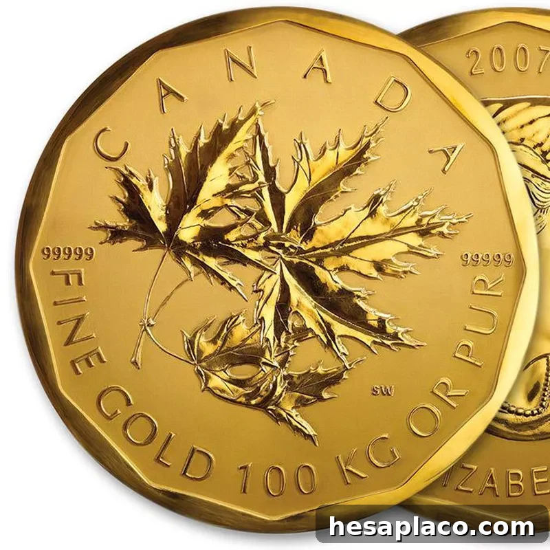 2007 Canadian Gold Maple Leaf