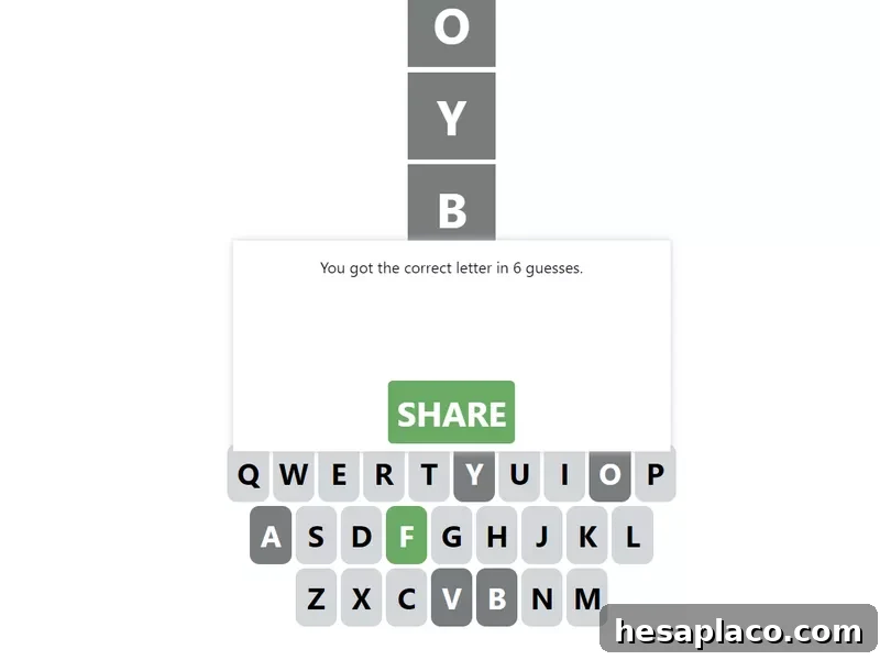 Letterle game