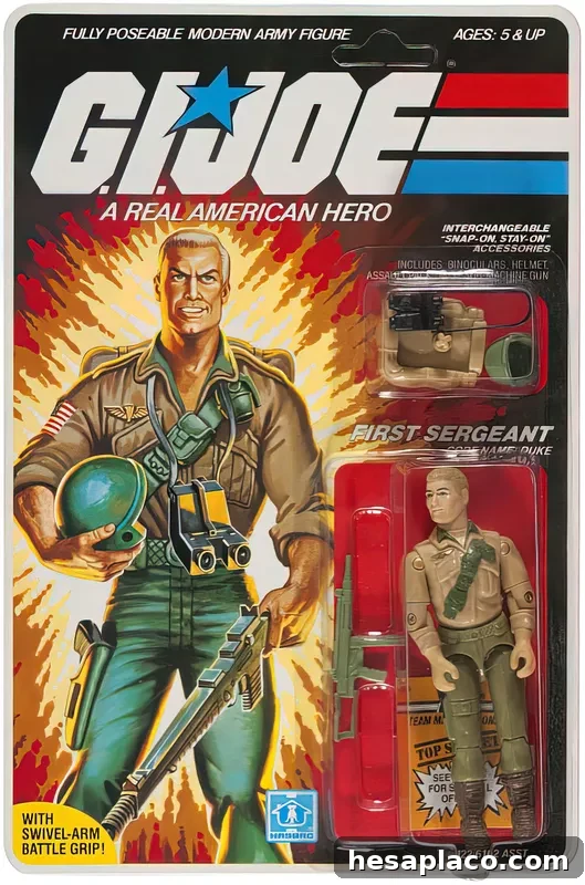 First Sergeant Code Name Duke G.I. Joe action figure