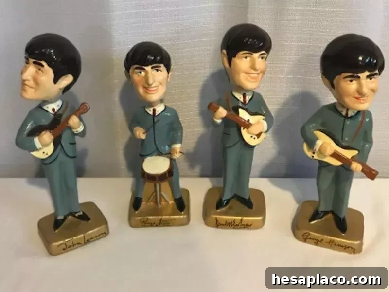 Beatles bobblehead dolls