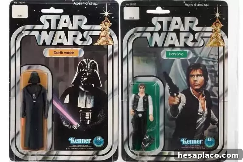 Most Valuable Collectibles in History: Rare Items That Sold for Millions 35 Darth Vader and Han Solo
