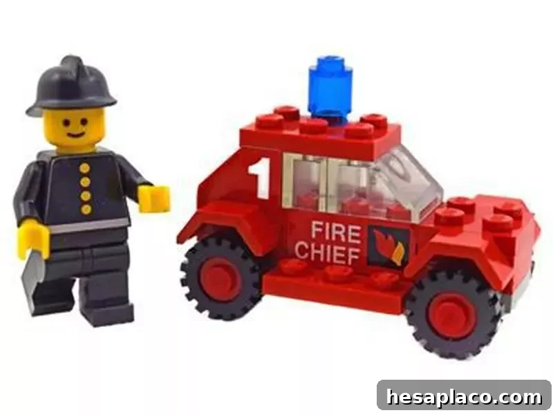 Lego Fire Chief’s Car