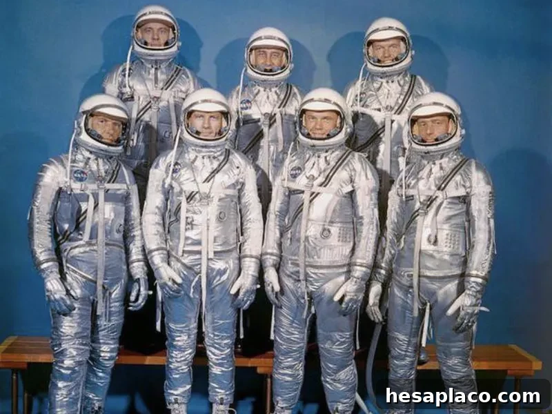 Mercury Seven astronauts