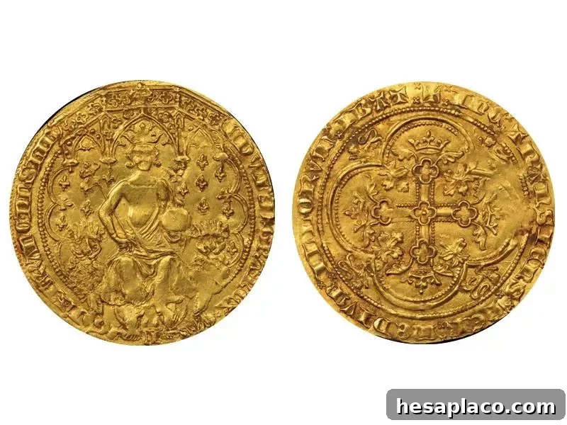 1344 Edward III Double Leopard