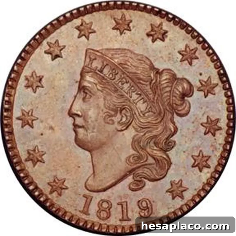 US Matronhead Cent