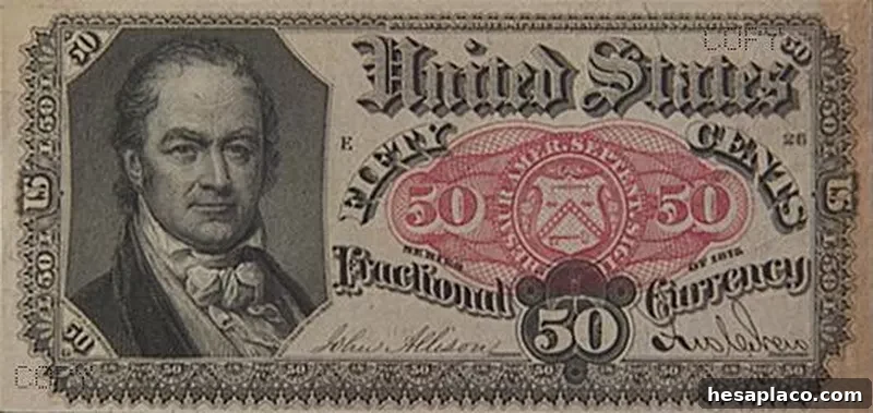 US 50 Cent Note