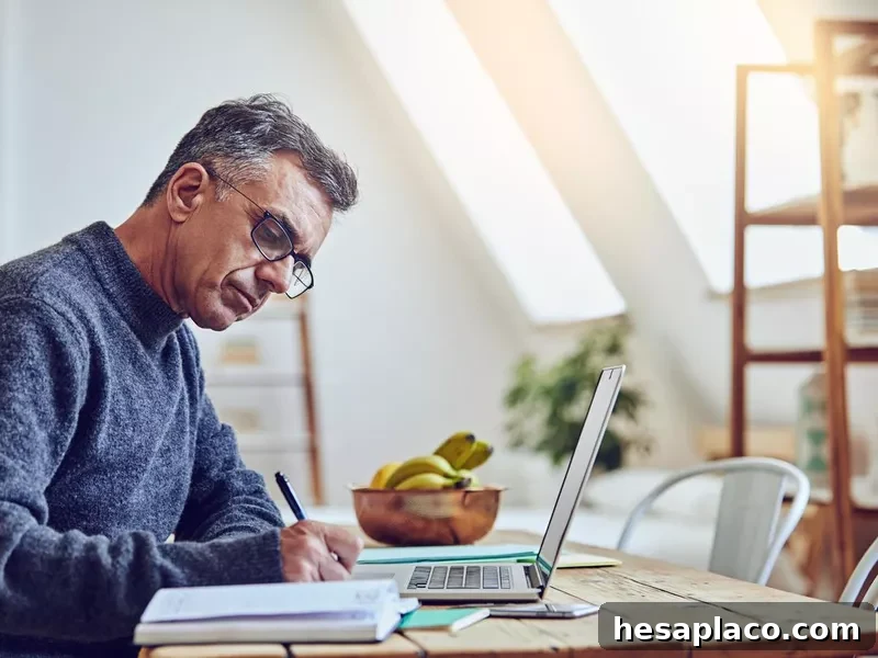 Online researcher doing work